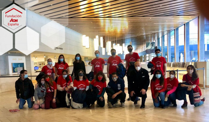 Voluntarios de la Fundación Aon España y jóvenes con discapacidad intelectual plantarán 500 árboles en Candamo, Asturias