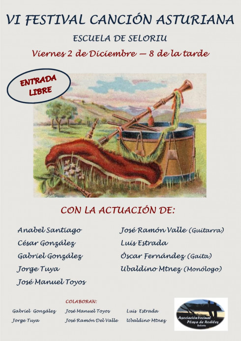 VI Festival de Canción Asturiana en Seloriu