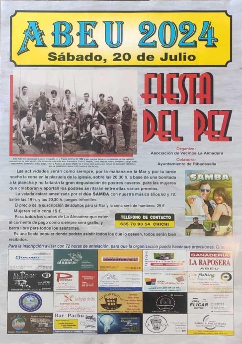 La localidad de Abeu celebra una nueva edición de las Fiestas del Pez