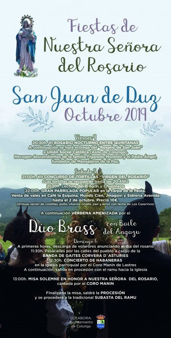 Fiestas en San Juan de Duz, Colunga