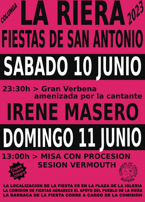 Fiestas de San Antonio en La Riera