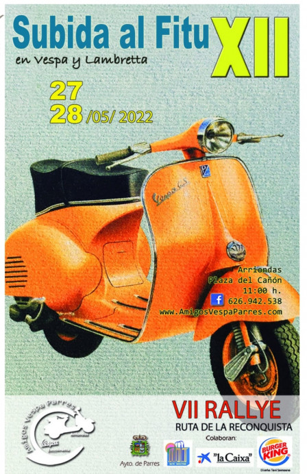 XII Subida al Fitu en Vespa y Lambretta