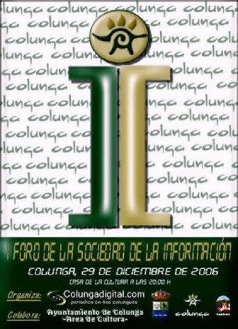 I Foro de la Sociedad de la Información en Colunga. Fue pionero en Asturias