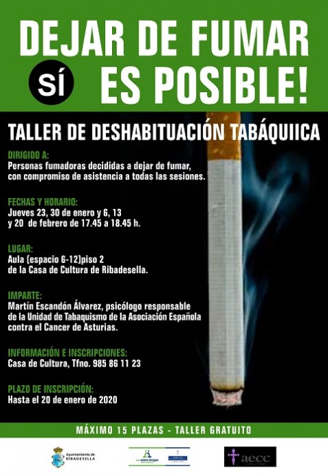 Taller de dehabituación tabáquica