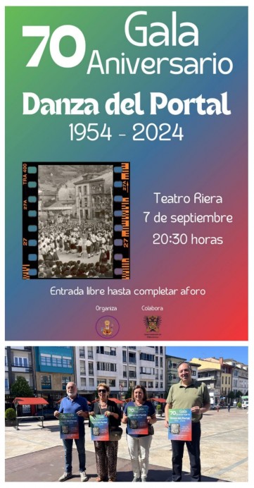 La Danza del Portal celebrará su 70 aniversario con una gala conmemorativa en Villaviciosa