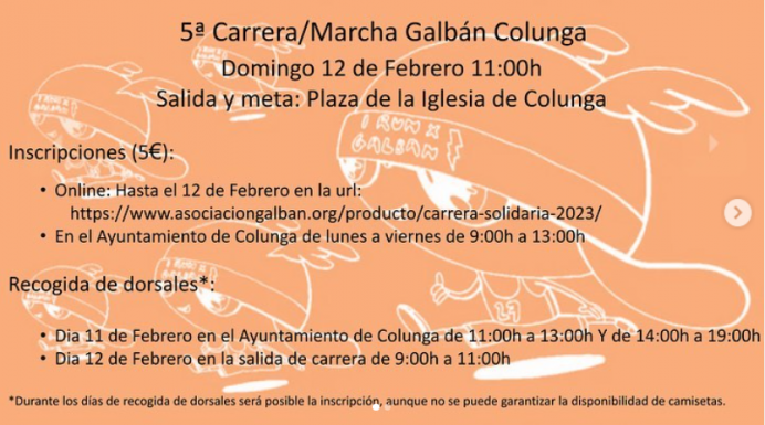4ª Carrera/Marcha Galbán Colunga (2,5 km)