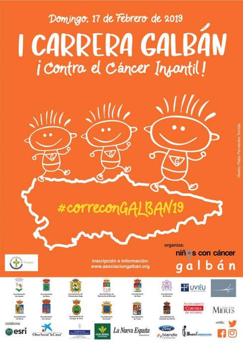 I Carrera Galbán Contra el Cáncer Infantil en Llanes