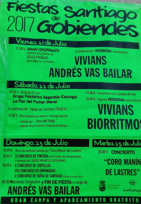 Fiestas de Gobiendes (Colunga)