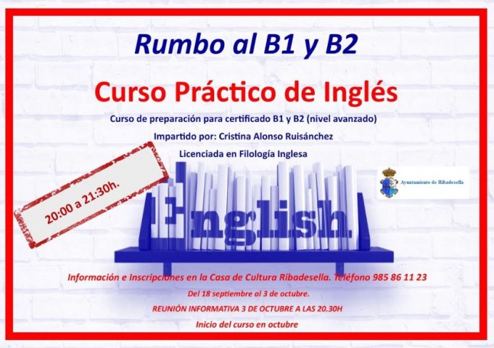 Cursos de inglés en Ribadesella