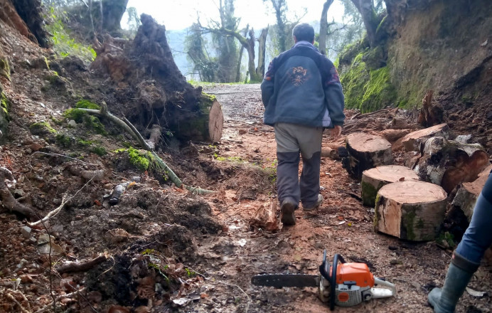Llanes, acondicionando zonas municipio afectadas inundaciones
