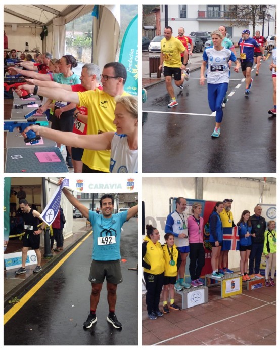 Éxito en el I Laser Run de Caravia