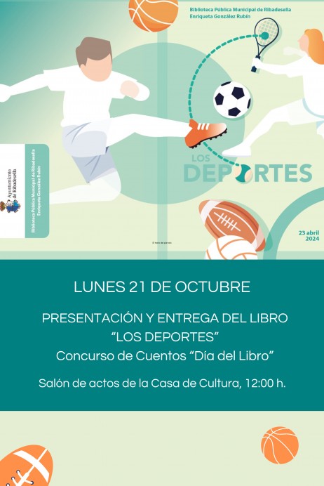 Ribadesella presenta el libro ‘Los Deportes’ para celebrar el Día de las Bibliotecas