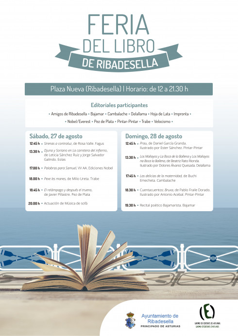 Feria del libro en Ribadesella