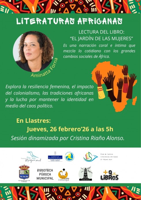 Voces africanas en Llastres: lectura y reflexión sobre ‘El jardín de las mujeres’