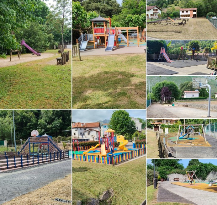 Llanes mejora parques infantiles y áreas recreativas en más de una veintena de localidades