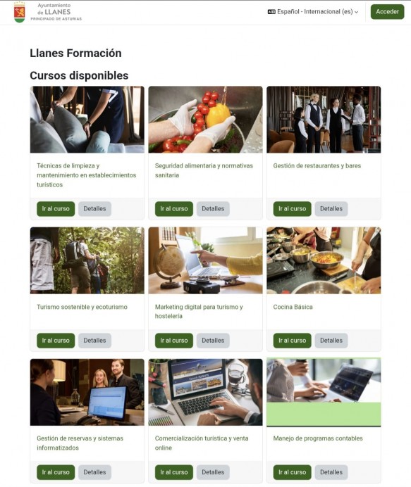 El Ayuntamiento de Llanes lanza una plataforma online para reforzar la formación del sector turístico