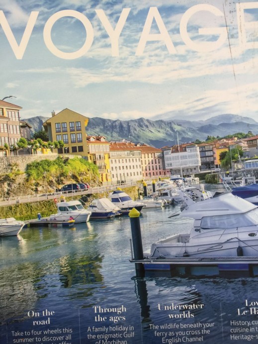 Brittany Ferries. Portada foto de Llanes