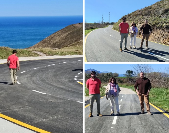 Llanes mejora el acceso al aparcamiento de la playa de Torimbia tras una inversión de más de 62.000 euros