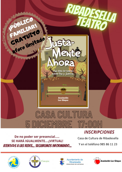 Teatro asociación Los Glayus en Ribadesella