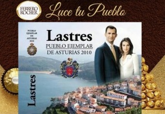Luce tu pueblo de Ferrero Rocher: VOTA POR LASTRES