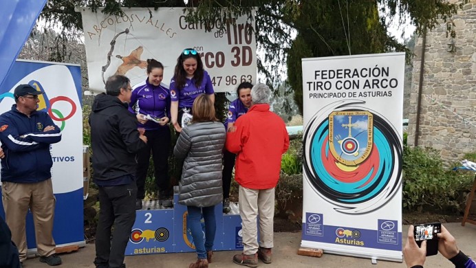 Campeonato de tiro con arco en la modalidad de campo y bosque
