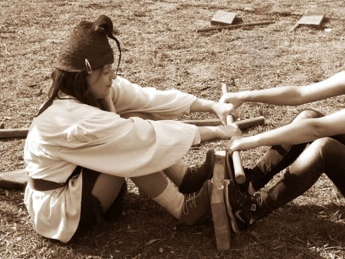 Juegos de Madera en el Parque Riera