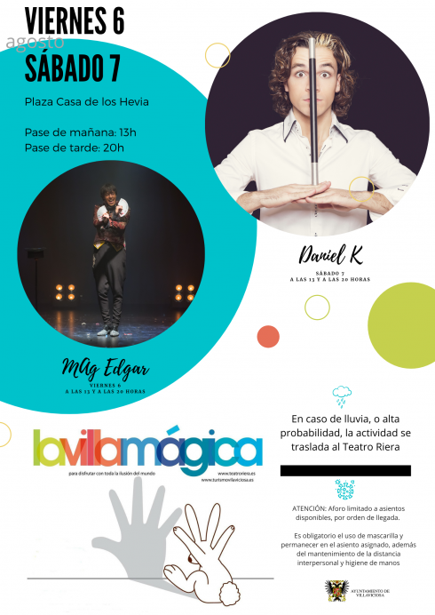 Fin de semana con Mag Edgar y Daniel Ka en LA VILLA MÁGICA