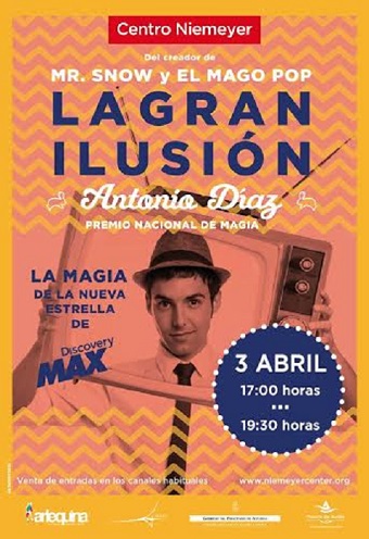 El Mago POP actuará en Avilés