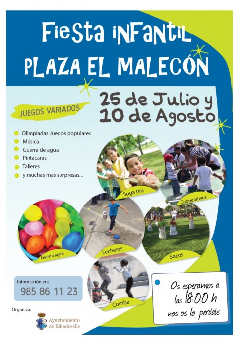 Fiesta Infantil en el Parque del Malecón