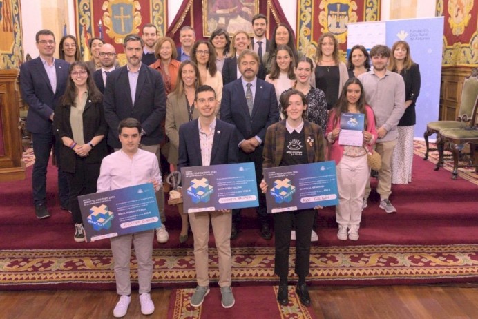 El joven maliayés David Otero Vallina recibe el Premio Impacto Positivo de la Universidad de Oviedo y dona el Premio a la Asociación Juventud Maliaya