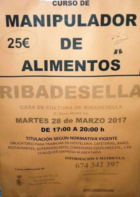Curso de Manipulador de Alimentos