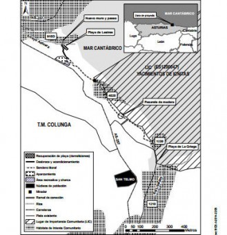 Senda costera entre la playa de La Griega y la playa  l'Astilleru