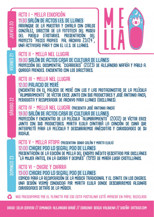 Nace MELLA, la primera muestra intercultural de cine, educación y etnografía de Asturias