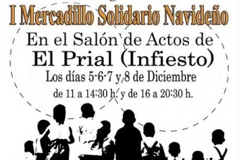 Red de Madres sin red Celebra en Infiesto el primer mercadillo Solidario Navideño los días 5, 6, 7 y 8 de Diciembre. Red de Madres sin red Celebra en Infiesto el primer mercadillo Solidario Navideño los días 5, 6, 7 y 8 de Diciembre.