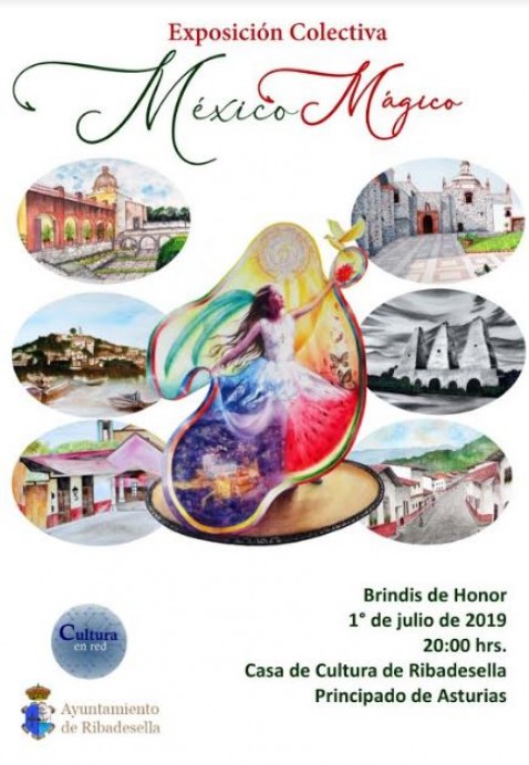 Exposición colectiva, México Mágico en Ribadesella