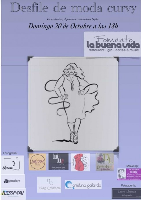 Primer desfile de moda curvy en Asturias