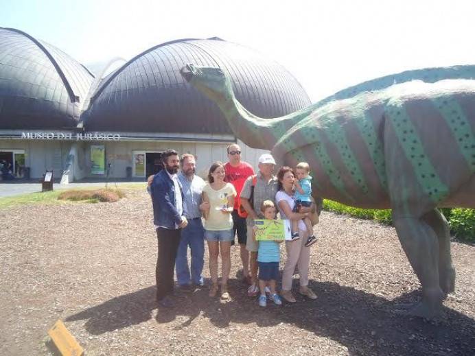 Visitante 2.500.000 en el Museo del Jurásico de Asturias