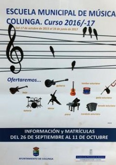 Escuela Municipal de Música 2016-17