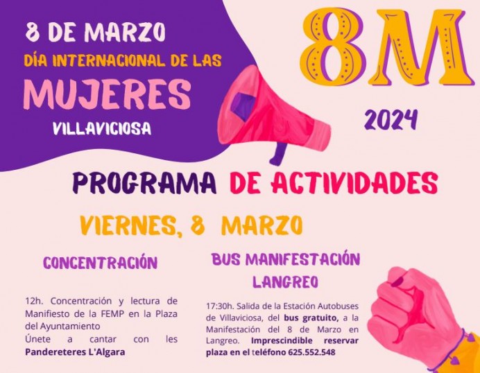 Villaviciosa celebra el día mundial de la Mujer