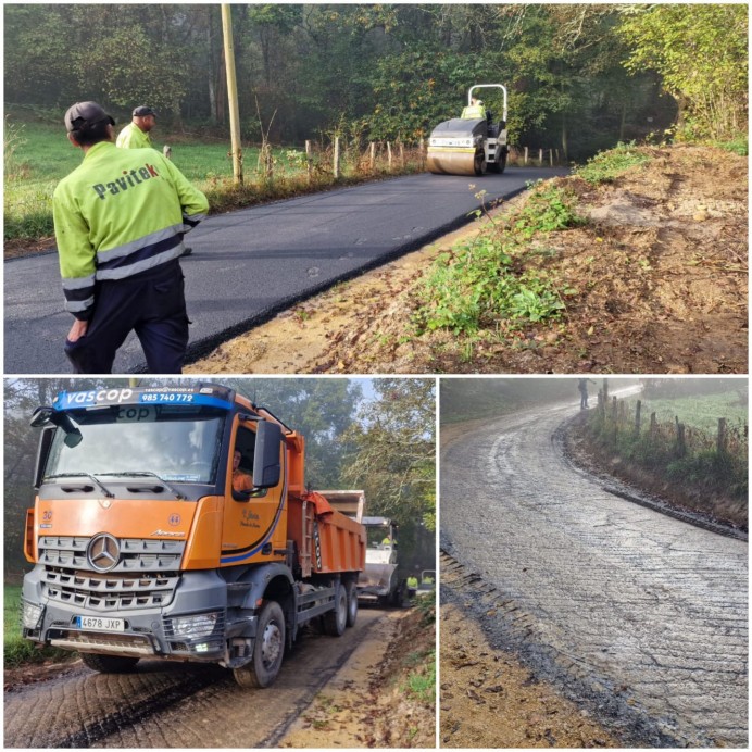 El Ayuntamiento de Nava mejora los caminos rurales en Ceceda y El Remediu con una inversión de más de 73.000 euros