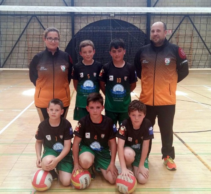 Voley Villamar Playas de Llanes. Campeonato de España alevín