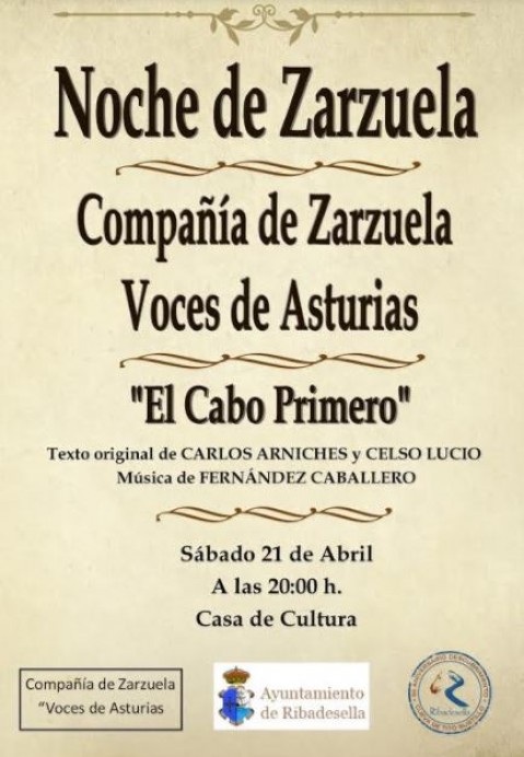 Zarzuela en Ribadesella