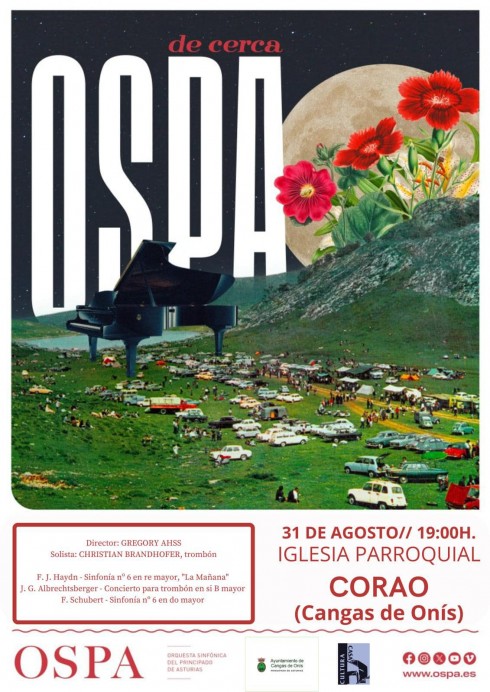 La Orquesta Sinfónica del Principado de Asturias (OSPA) ofrecerá un concierto en la Iglesia Parroquial de Corao