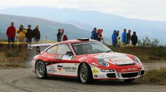 Rally de Ourense: El colungués Esteban Vallín 8º absoluto