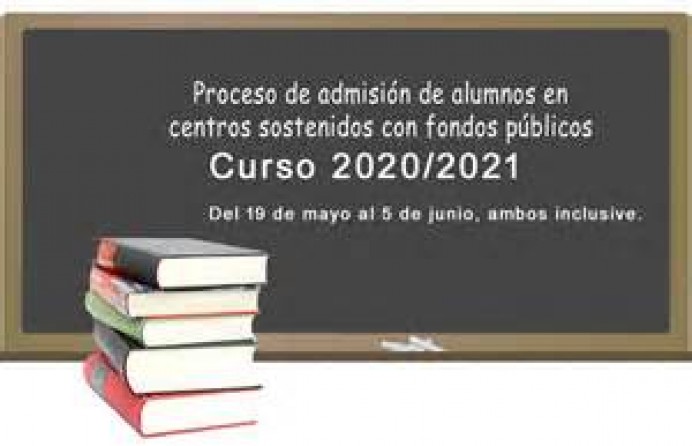 El proceso de admisión en centros educativos para el próximo curso comienza el viernes con el sorteo que permitirá resolver empates