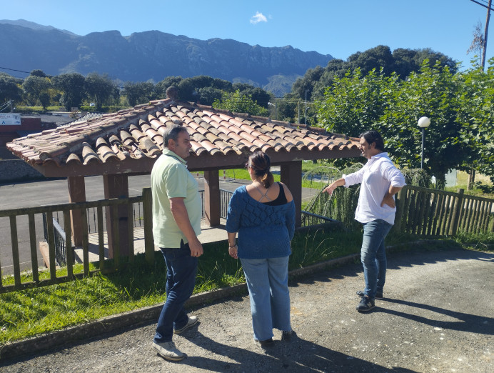Comienzan las obras del parque infantil de Pancar