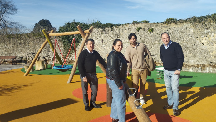 Nuevo parque infantil en Pancar