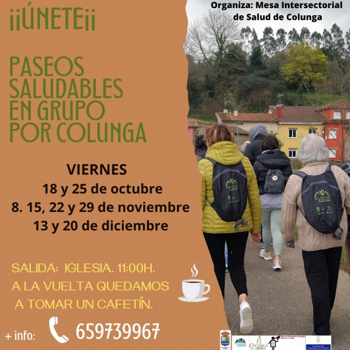 Inician los paseos saludables en Colunga: Actividad para disfrutar del bienestar en comunidad