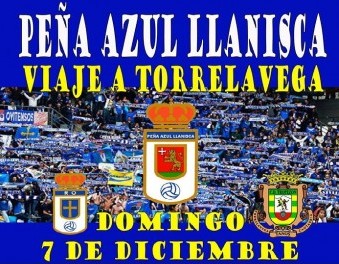 Viaje a Torrelavega con la peña azul Llanisca