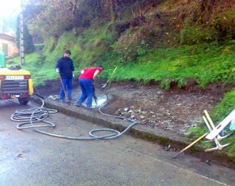 Obras en Pivierda (Colunga)